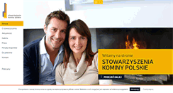 Desktop Screenshot of kominypolskie.com.pl